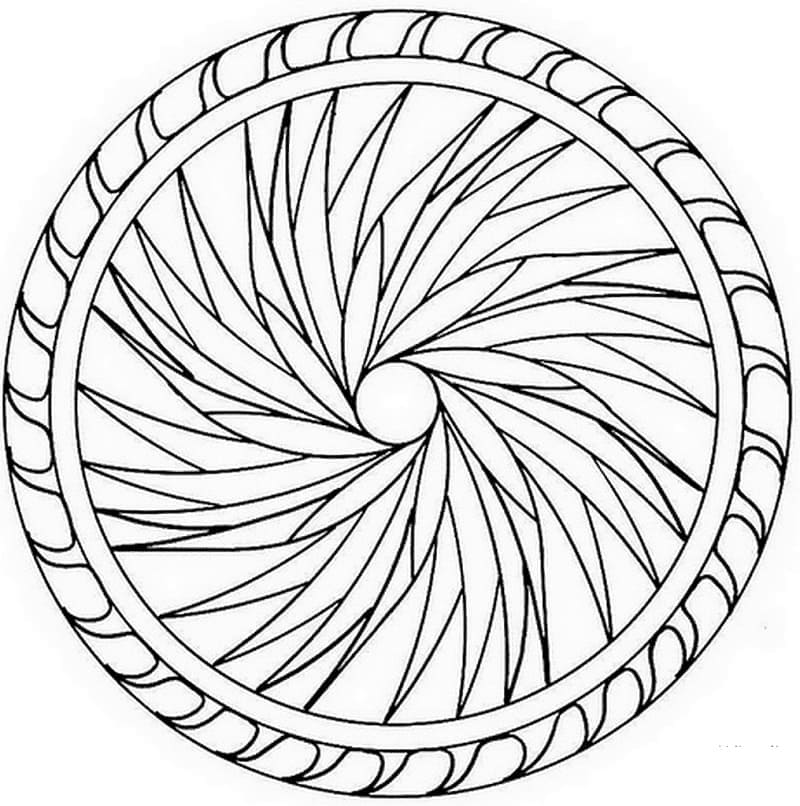 Mandalas Abstraits 39